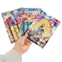30Pcs Oversized Pokemon Cards Jumbo Letters Cards MEGA Vmax Vstar GX Arceus Pikachu Charizard Super Shiny Rare Card Birthday Gif