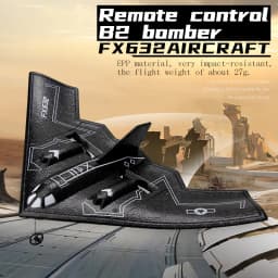 B2 RC Plane 2CH FX632 Remote Control Glider 2.4G 34cm Wingspan Airplane Aircraft Drone Toys for Adults Birthday Gifts