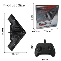 B2 RC Plane 2CH FX632 Remote Control Glider 2.4G 34cm Wingspan Airplane Aircraft Drone Toys for Adults Birthday Gifts