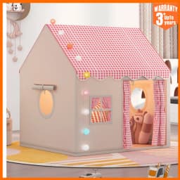 Kid Toys Tent Princess Castle Play House Cubby Children Small House Folding Indoor Play Tent Baby Tent Solid Frame No Light Ball