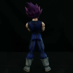 Dragon Ball Ultra Ego Vegeta Action Figure Purple Hair Collectible Statue Desktop Ornament Case Decoration For Anime Collectors
