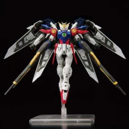 RG 1/144 JM Wing Zero Mecha Assembly Model Kit with Water Slide Decals Bracket Luminous Effect Parts Hobby Collectible Toy Gift
