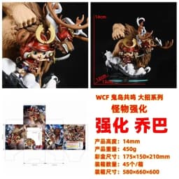 New One Piece Tony Chopper Monster Point 14cm Anime Figure Statue Desktop Decoration Gift Models Boxed Figurines Anime Figure
