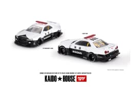 Kaido House+MINIGT TSM 1:64 120 Skyline GTR R34 Kaido Works V2 Aero Diecast Model Car