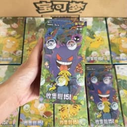 PTCG SV 151 Series Cards Simplified Chinese Ponyta Gengar Rare Holo Collectible PKM Trading Card Game Adult Gift For Fans
