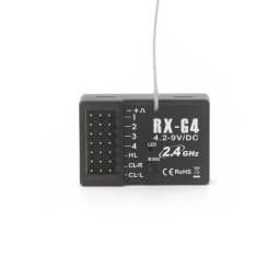 RC Car Transmitter & Receiver 7CH 4CH 2.4G Digital Radio Remote Control with RX-G7X/RX-G4 Receiver for RC Crawler Car MN82 MN99S