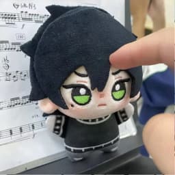 10CM Anime The Coffin of Andy and Leyley Cosplay Plushie Knapsack Ornament Cute Plush Pendant Keychain Birthday Gifts Plushies