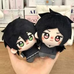 10CM Anime The Coffin of Andy and Leyley Cosplay Plushie Knapsack Ornament Cute Plush Pendant Keychain Birthday Gifts Plushies