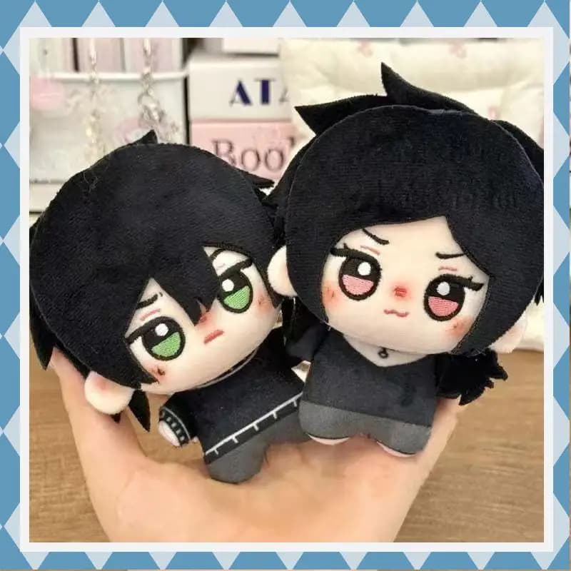 10CM Anime The Coffin of Andy and Leyley Cosplay Plushie Knapsack Ornament Cute Plush Pendant Keychain Birthday Gifts Plushies