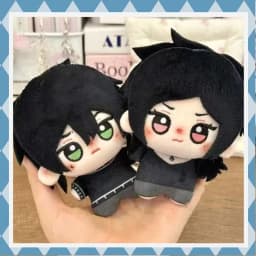 10CM Anime The Coffin of Andy and Leyley Cosplay Plushie Knapsack Ornament Cute Plush Pendant Keychain Birthday Gifts Plushies