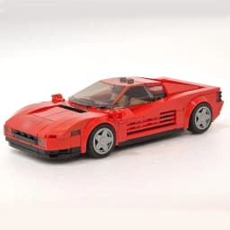 310PCS Car Model Building Block Set, Eight-Block Car, City Road F40, DIY Creative Children's Building Block Gift