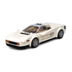 310PCS Car Model Building Block Set, Eight-Block Car, City Road F40, DIY Creative Children's Building Block Gift