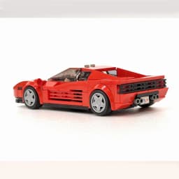 310PCS Car Model Building Block Set, Eight-Block Car, City Road F40, DIY Creative Children's Building Block Gift