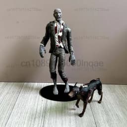 Redfield Hunk Zombie With Dog Licker And Walker Chris Redfield Biohazard Executioner Majini Action Figure Model Toys Room Decor