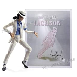 SHF Michael Jackson Action Figure Smooth Criminal Moonwalk Jackson Figures 16cm PVC Collection Movable Figurine Model Toys