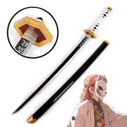 104cm Demon Slayer Shinobu Katana Kimetsu No Yaiba Tanjirou Cosplay Schwert Ninja Knife Real Japanese Samurai Sword Toy Gift