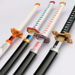 104cm Demon Slayer Shinobu Katana Kimetsu No Yaiba Tanjirou Cosplay Schwert Ninja Knife Real Japanese Samurai Sword Toy Gift