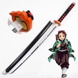 104cm Demon Slayer Shinobu Katana Kimetsu No Yaiba Tanjirou Cosplay Schwert Ninja Knife Real Japanese Samurai Sword Toy Gift