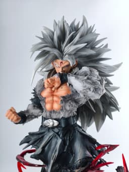 36cm Dragon Ball Super Saiyan 5 Goku Pvc Statue Collectible Figure Desk Decoration Anime Merchandise Trendy Toy Gift For Men