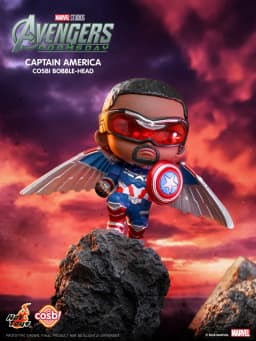 Original Hot Toys Marvel Avengers 5: Doomsday Cosbi Bobble-Head Collection Blind Box Action Figures Ornaments Collect Toys Gifts