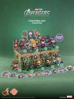 Original Hot Toys Marvel Avengers 5: Doomsday Cosbi Bobble-Head Collection Blind Box Action Figures Ornaments Collect Toys Gifts