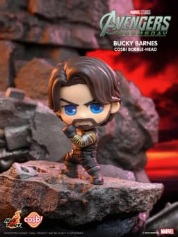 Original Hot Toys Marvel Avengers 5: Doomsday Cosbi Bobble-Head Collection Blind Box Action Figures Ornaments Collect Toys Gifts