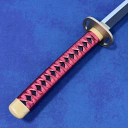 40inch Okkotsu Yuta Katana Real Size Katana Samurai Jujutsu Kaisen Wooden Ninja Knife Sabre Unsharp Anime Cosplay Prop Toy Gift
