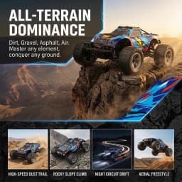 KF10 MAX 1/10 4WD 3S High Speed Remote control Off-road Car 60KM/H Brushless motor 2S KF10 PRO RC Truck Drift Racing Cars Toys Gifts