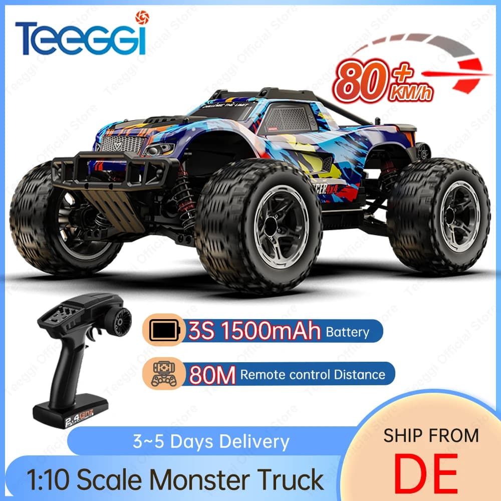 KF10 MAX 1/10 4WD 3S High Speed Remote control Off-road Car 60KM/H Brushless motor 2S KF10 PRO RC Truck Drift Racing Cars Toys Gifts