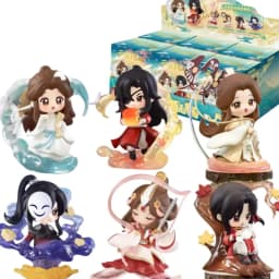 Authentic Playful Infinite Heaven Official's Blessing Blind Box Green And Elegant Desktop Decor Collectible Gift
