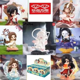 Authentic Playful Infinite Heaven Official's Blessing Blind Box Green And Elegant Desktop Decor Collectible Gift