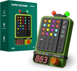600 Logic Challenges STEM Toy Portable Educational Game Kids Birthday Gift GiiKER Super Decoder