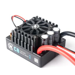 XC-ESC C8 160A Brushless ESC Support 3S~6S Lipo Battery For 1/7 1/8 RC Model Car Desert Truck Monster Truck Buggy Accessories