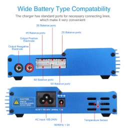 Imax B6 AC RC Charger 80W B6AC 6A Balance Charger Digital LCD Screen Li-ion LiFe Nimh Nicd PB Lipo Battery Discharger