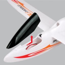 Wltoys F959S 2.4G 3CH RC Airplane With Gyro Sky King Fixed Plane Push-speed Glider RTF Version For Kids And Adults Gift