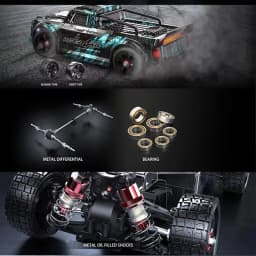 MJX Hyper Go 14304 14302 14303 1/14 4WD RC Car 65km/h Brushless 2.4G Remote Control Car Off-road High Speed RC Cars Truck Toy