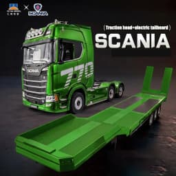 Huina 1501 Scania 770s Fully Proportional Remote Controlled Heavy Truck Trailer Model Tractor Car High End Toy Monster Truck1502