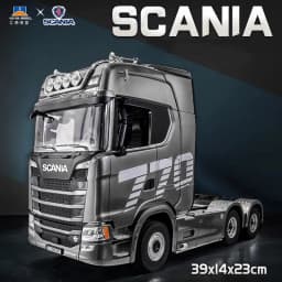 Huina 1501 Scania 770s Fully Proportional Remote Controlled Heavy Truck Trailer Model Tractor Car High End Toy Monster Truck1502