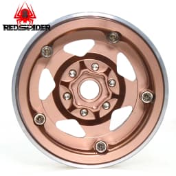 RC Rims 4pcs 1.9 Inch Beadlock RC Wheel Rim Set Wheel Hub for 1:10 RC Crawler Axial SCX10 II 90046 SCX10 III AXI03007 TRX4 D90