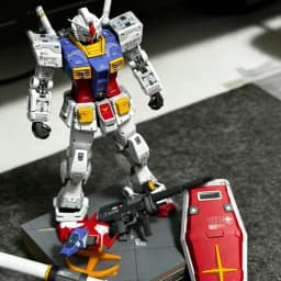 New RG 1/144 RX-78-2 2.0 Yuanzu G3 Action Figures Mech Assembly Model Kit Desktop Ornament Plastic Model Toys Collectible Gifts