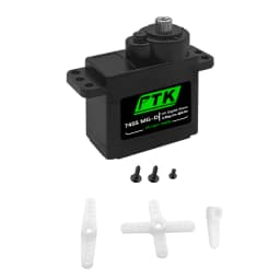PTK 7455MG-D servo 12g Digital Servo Metal Gear for EPP F3P Glider RC Model Car Helicopter Airplane Hitec HS-65 same level