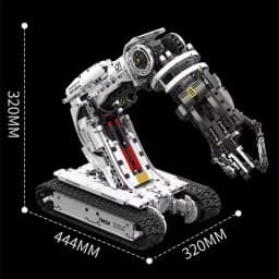 Technical 1512Pcs Science Fiction Programming Robotic Arm Building Blocks High Tech Engineering Car Bricks Toys Kids Adult Gift