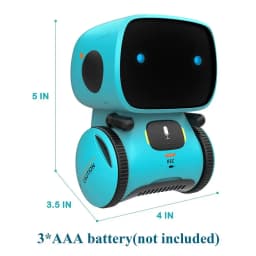 Toy Robot Intelligent Robots Russian & English & Spanish Version Voice & Touch control Toys Interactive Educational RC Robot
