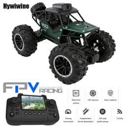 2.4G FPV RC Car With LCD Remote Camera Real Time Transmission High Speed Remote Control Car Support Take Photos Electric Toys