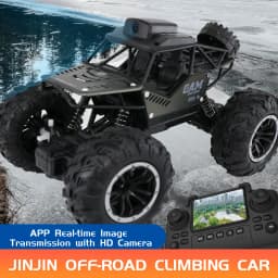 2.4G FPV RC Car With LCD Remote Camera Real Time Transmission High Speed Remote Control Car Support Take Photos Electric Toys