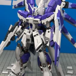1/144 RG Hi-v Amro Mecha Model Kit Zhujiang Brand with 3 Special Masks Water Slide Decals Pre-Painted Parts Assembly Collectible