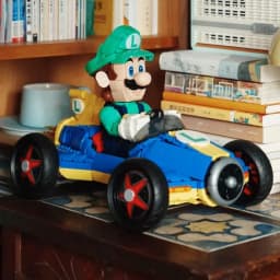 HOTTOYS 2234pcs DIY Kart Building Bricks Racing Series Classic Game Character Car Model Toys Birthday Gifts For Collection