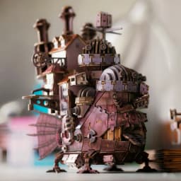 Creative Castle Theme 3D Wooden Puzzle Handmade Assembly Model Kit DIY Toys Home Desk Decoration Best Birthday Gift For Adults
