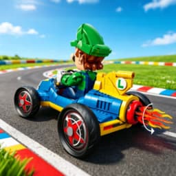 Super Racing Kart Car Creative Building Blocks 2234pcs In Stock Compatible Educational Diy Assembly Model Unique Birthday Gifts