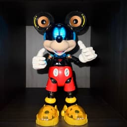 NEW Sluban Pleyerid Mickey Donald Duck Anime Action Figure Model Statue Assembly Toys Desktop Ornament Birthday Gifts